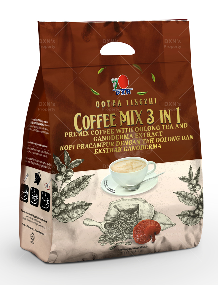 Ootea Lingzhi Coffee Mix 3 In 1